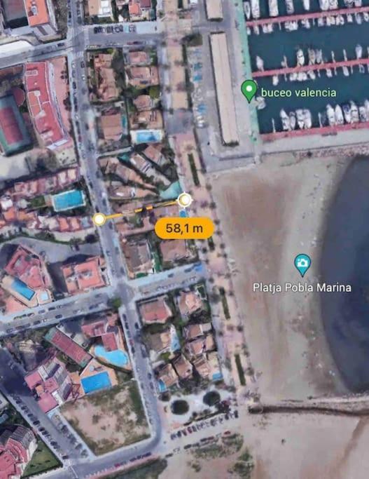 Apartamento Pobla De Farnals, Vistas Al Mar, Wifi 拉波夫拉德法尔纳尔斯 外观 照片